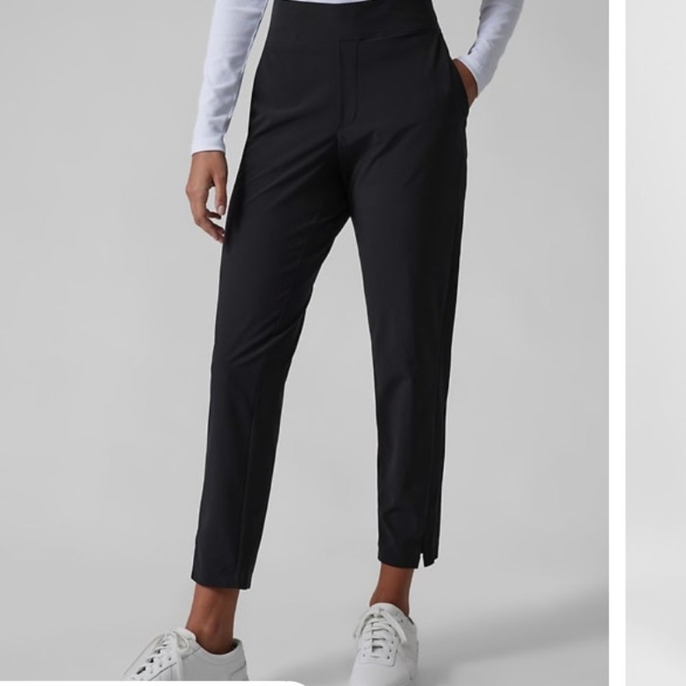 Athleta Btooklyn Ankle Pant, Black, size 6